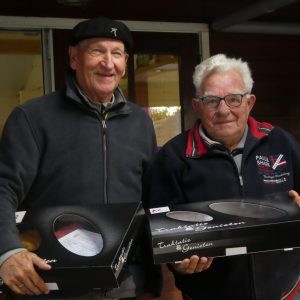 SVP Klaas Hoekstra en Sale vd Veen